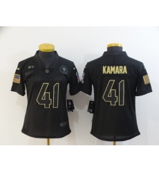 Women's New Orleans Saints #41 Alvin Kamara Black Nike 2020 Salute To Service Limited Jersey Women's New Orleans Saints #41 Alvin Kamara Black Nike 2020 Salute To Service Limited Jersey