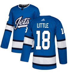 Youth Adidas Winnipeg Jets #27 Nikolaj Ehlers Authentic Blue Alternate NHL Jersey