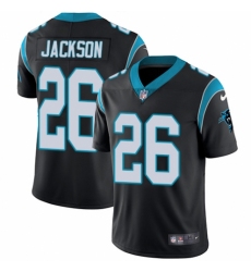 Men's Nike Carolina Panthers #26 Donte Jackson Black Team Color Vapor Untouchable Limited Player NFL Jersey