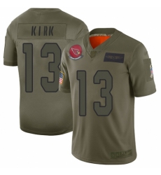 Youth Arizona Cardinals #13 Christian Kirk Limited Camo 2019 Salute to Service Football Jersey
