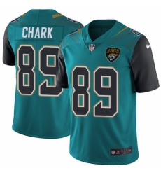 Youth Nike Jacksonville Jaguars #89 DJ Chark Teal Green Team Color Vapor Untouchable Limited Player NFL Jersey