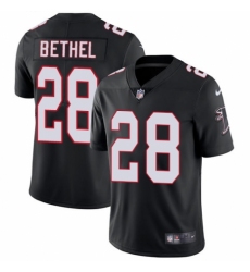 Youth Nike Atlanta Falcons #28 Justin Bethel Black Alternate Vapor Untouchable Limited Player NFL Jersey