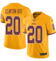 Youth Nike Washington Redskins #20 Ha Clinton-Dix Limited Gold Rush Vapor Untouchable NFL Jersey