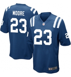 Men's Nike Indianapolis Colts #23 Kenny Moore Game Royal Blue Team Color NFL Jersey