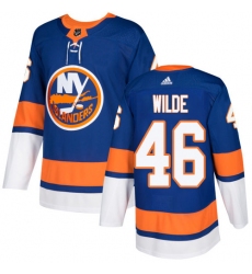 Men's Adidas New York Islanders #47 Leo Komarov Authentic Purple Fights Cancer Practice NHL Jersey