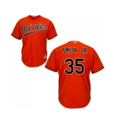 Youth Baltimore Orioles #35 Dwight Smith Jr. Replica Orange Alternate Cool Base Baseball Jersey