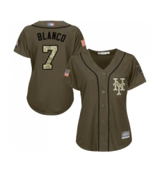 Women's New York Mets #9 Brandon Nimmo Authentic Grey Road Cool Base Baseball Jersey