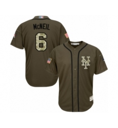 Youth New York Mets #6 Jeff McNeil Authentic Royal Blue Alternate Home Cool Base Baseball Jersey