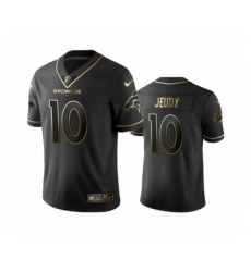 Denver Broncos #10 Jerry Jeudy Black Golden Edition Vapor Limited Jersey Denver Broncos #10 Jerry Jeudy Black Golden Edition Vapor Limited Jersey