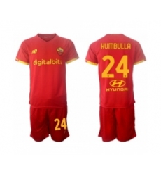 Men Roma Soccer #24 Jerseys