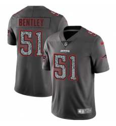Youth Nike New England Patriots #51 Ja'Whaun Bentley Gray Static Untouchable Limited NFL Jersey