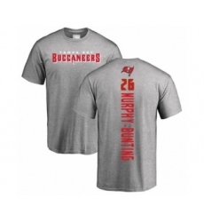 Football Tampa Bay Buccaneers #26 Sean Murphy-Bunting Ash Backer T-Shirt