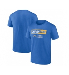 Men's Los Angeles Chargers Light Blue x Bud Light T-Shirt