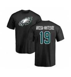 Philadelphia Eagles #26 Miles Sanders Black Camo Salute to Service T-Shirt