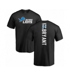 Football Detroit Lions #94 Austin Bryant Black Backer T-Shirt