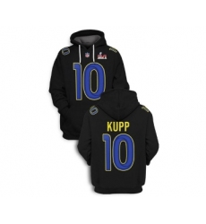 Men's Los Angeles Rams Active Player Custom 2022 White Super Bowl Pullover Hoodie
