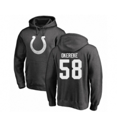 Football Indianapolis Colts #58 Bobby Okereke Ash One Color Pullover Hoodie