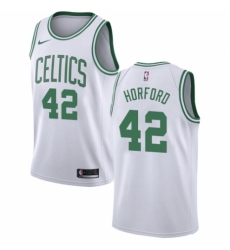 Women's Nike Boston Celtics #42 Al Horford Authentic White NBA Jersey - Association Edition