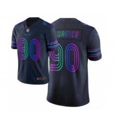 Youth Dallas Cowboys #90 DeMarcus Lawrence Limited Navy Blue City Edition Football Jersey