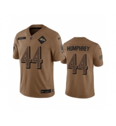 Men's Nike Baltimore Ravens #44 Marlon Humphrey 2023 Brown Salute To Service Limited Football Stitched Jersey