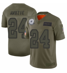 Women's Dallas Cowboys #24 Chidobe Awuzie Limited Camo 2019 Salute to Service Football Jersey